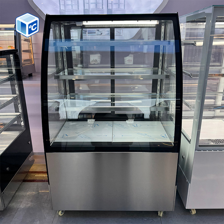 Refrigerated Display Case - ثلاجة عرض الكيك التجارية ذات طبقتين