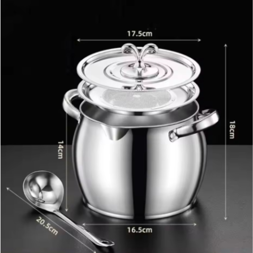Commercial Kitchen Oil Filter - وعاء فاصل للدهون، وعاء لتصفية الزيت