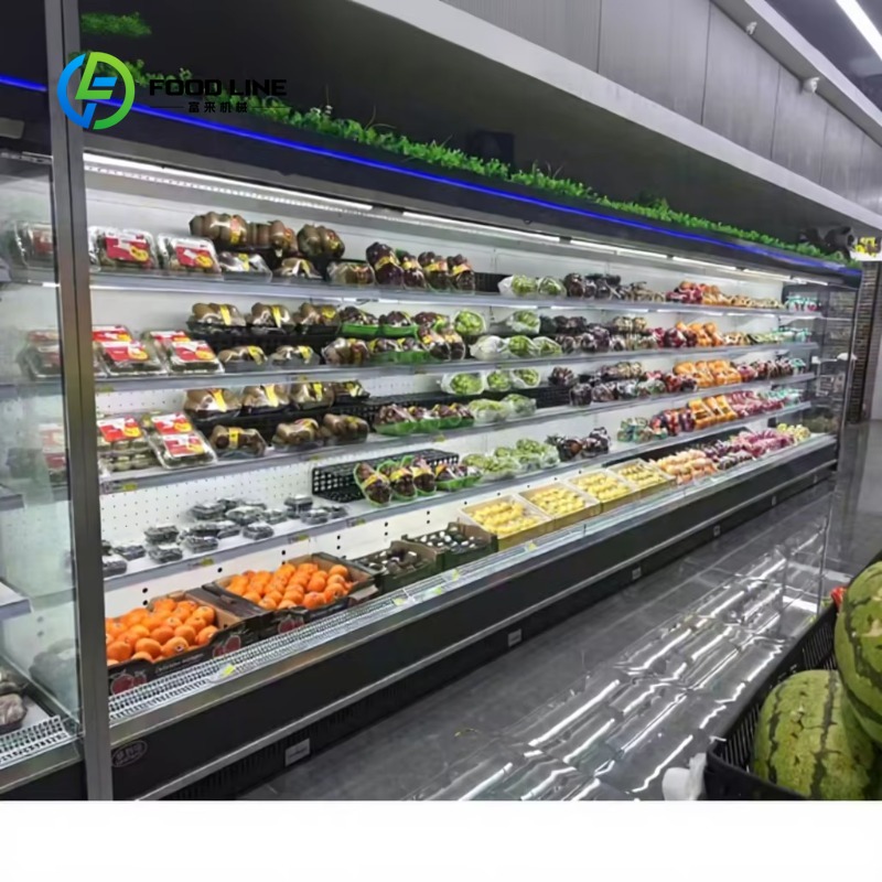 Refrigerated Display Case - خزانة عرض مبردة مخصصة للسوبر ماركت،