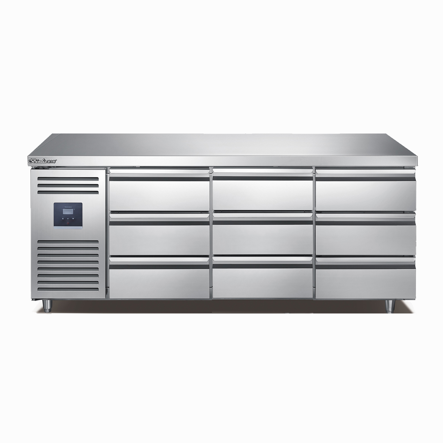 ثلاجة عمل قابلة للتعديل من الف - مراجعة Refrigerated Display Case وسعره