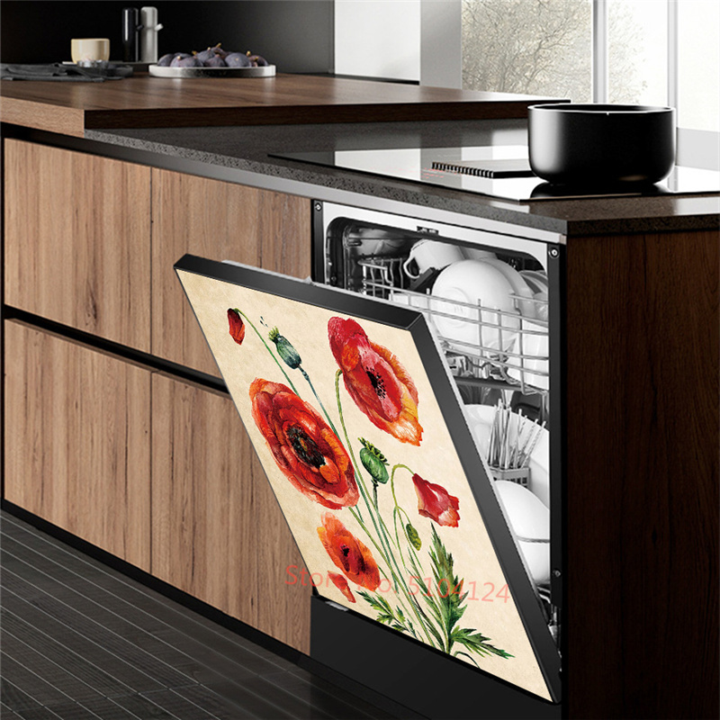 بوعاء زهرة ملصق ل غسالة صحون ذ - مراجعة Commercial Kitchen Wall وسعره