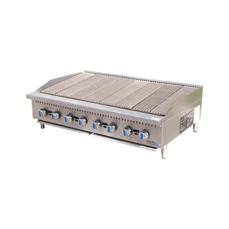 شواية غاز تجارية للمطاعم بطول  - مراجعة Commercial Kitchen Parts & Service وسعره