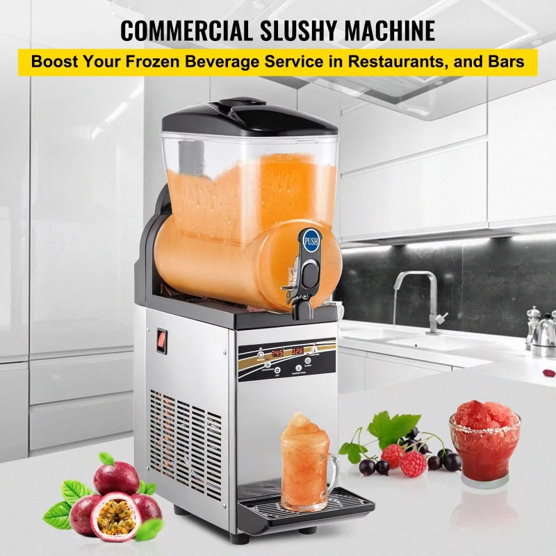 ماكينة صنع السلاش التجارية 202 - مراجعة Commercial Ice Maker وسعره
