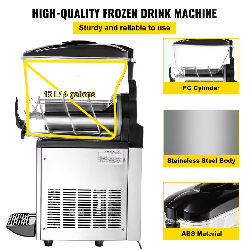 ماكينة صنع السلاش التجارية 202 - مراجعة Commercial Ice Maker وسعره