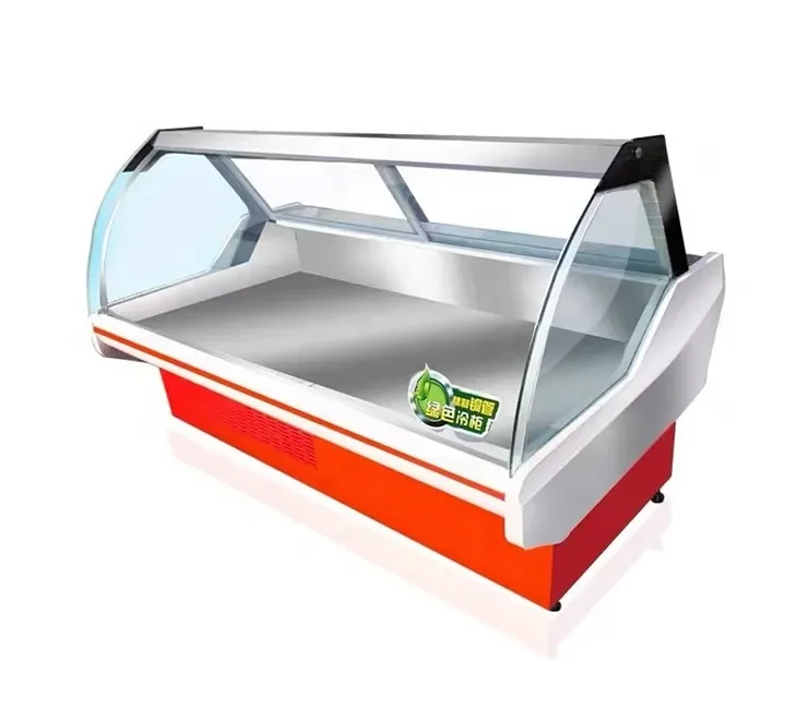 # لباب زجاجي لعرض اللحوم مبرد  - مراجعة Refrigerated Display Case وسعره