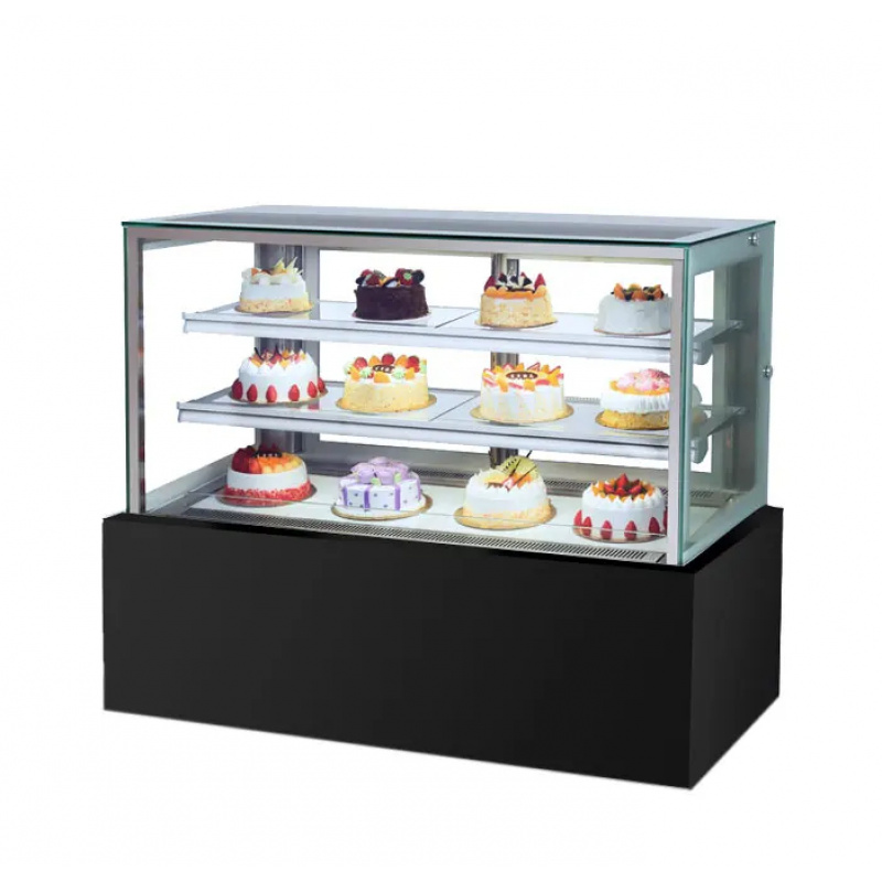 ثلاجة عرض مزدوجة الطبقات من ال - مراجعة Refrigerated Display Case وسعره