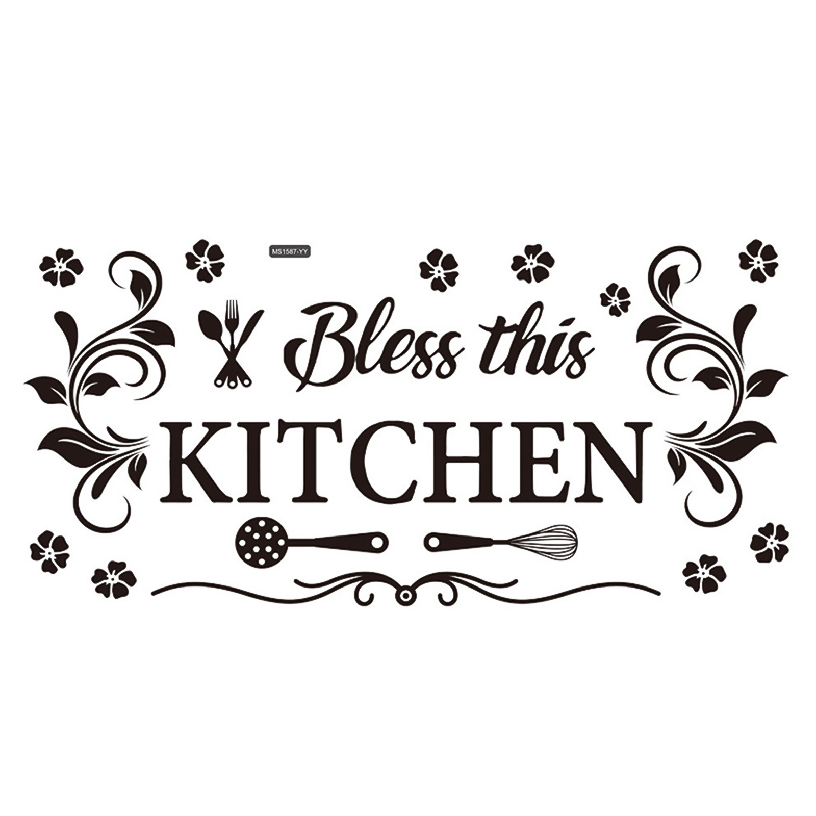 ملصق حائط كرتوني قابل للإزالة  - مراجعة Commercial Kitchen Wall وسعره