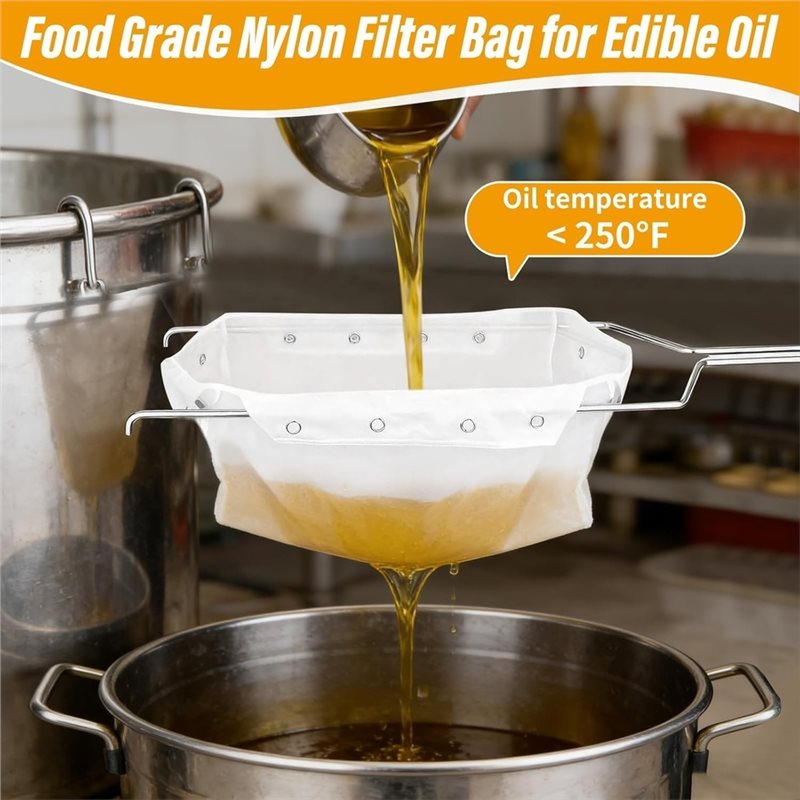 WORTHOWN - مصفاة زيت قابلة لإع - مراجعة Commercial Kitchen Oil Filter وسعره