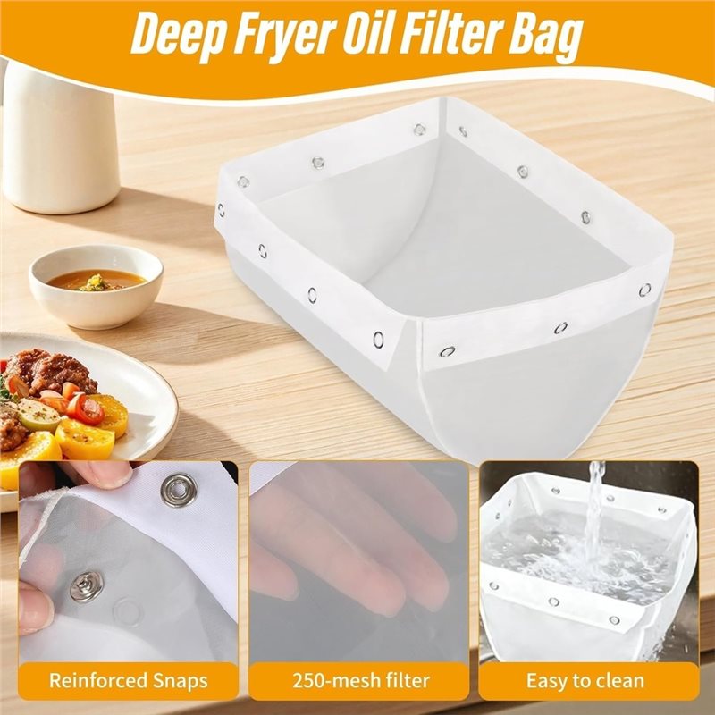 WORTHOWN - مصفاة زيت قابلة لإع - مراجعة Commercial Kitchen Oil Filter وسعره