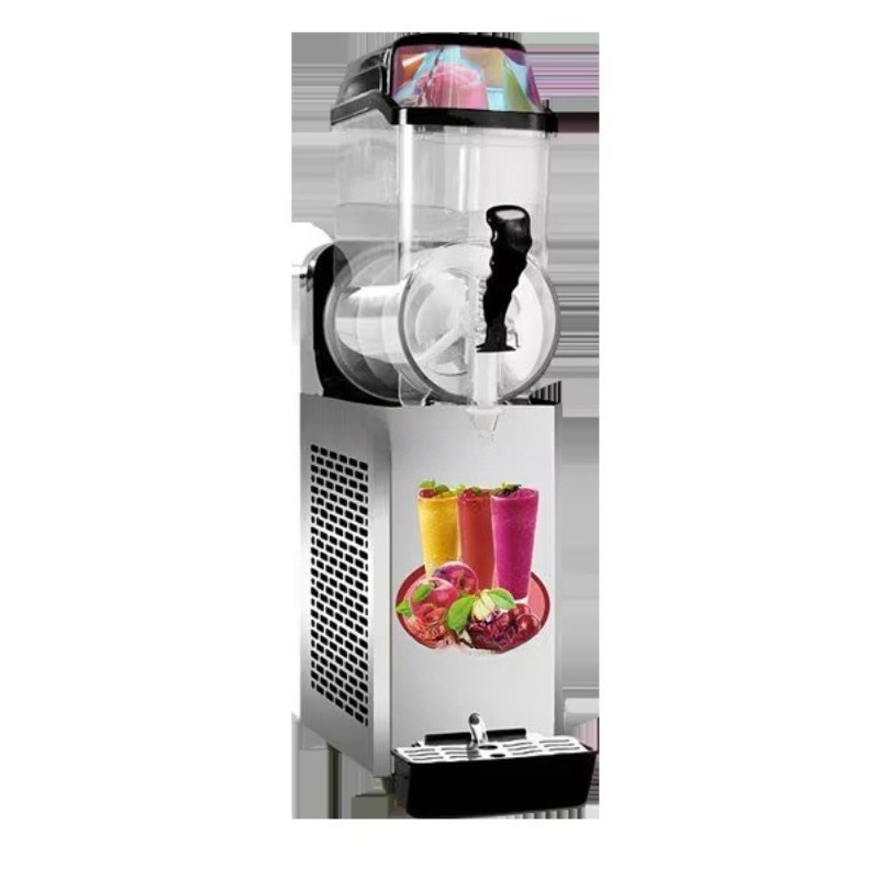 آلة صنع العصائر والسموذي والما - مراجعة Commercial Ice Maker وسعره