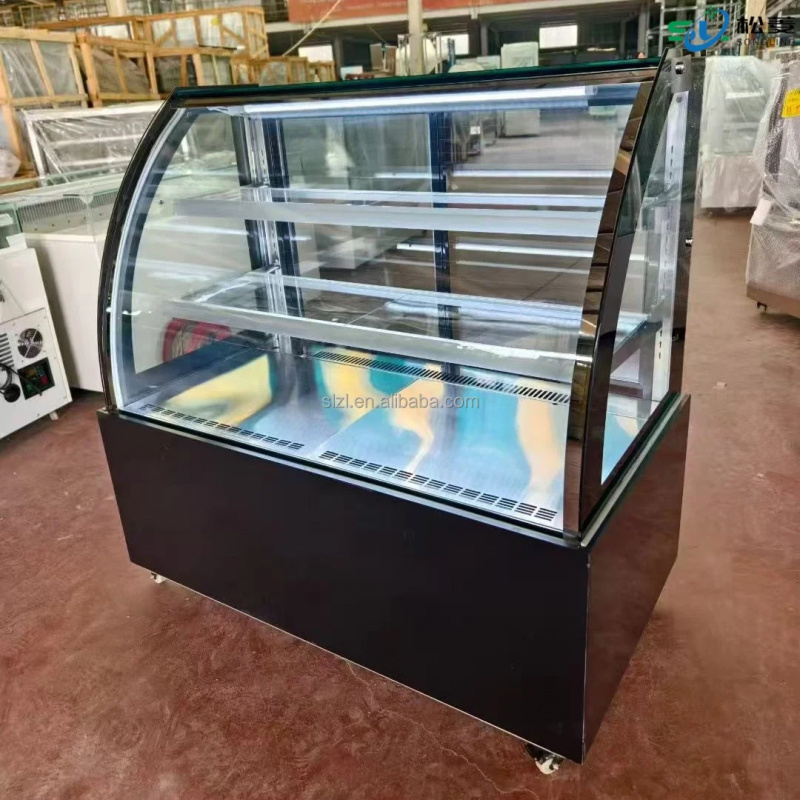 ثلاجة عرض الكيك المخصصة من الف - مراجعة Refrigerated Display Case وسعره