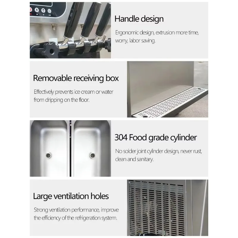 آلة آيس كريم ناعم تجارية أوتوم - مراجعة Commercial Ice Maker وسعره