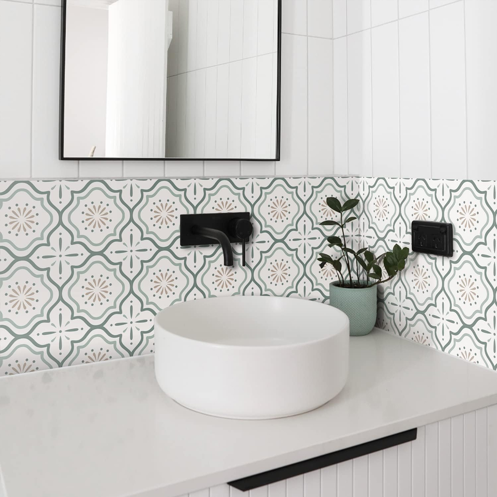 ملصق بلاط مقاوم للماء من الفين - مراجعة Commercial Kitchen Tiles وسعره
