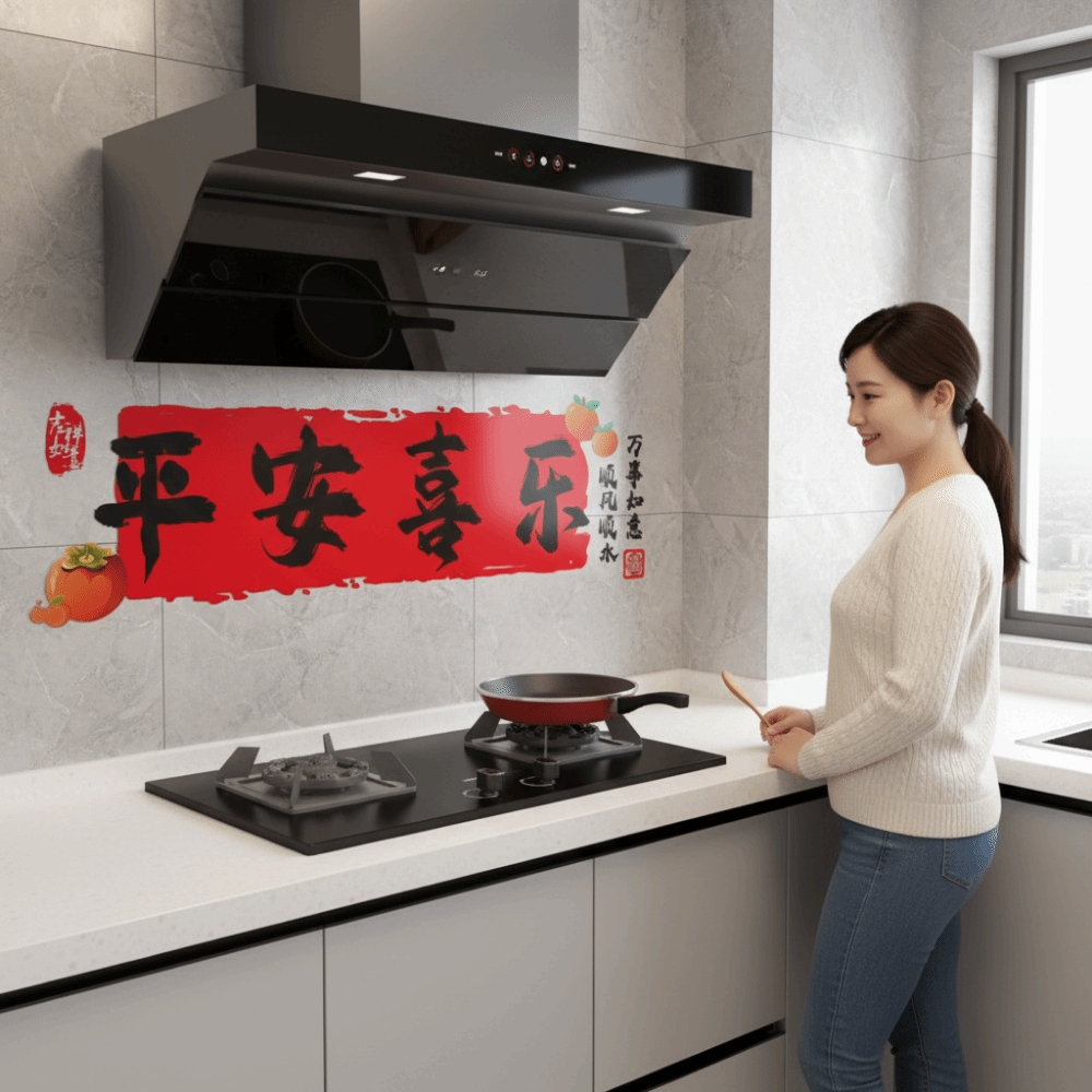 ملصقات لطيفة لسنة الحصان مقاوم - مراجعة Commercial Kitchen Wall وسعره