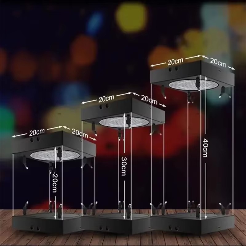 صندوق عرض أكريليك دوار بإضاءة  - مراجعة Refrigerated Display Case وسعره