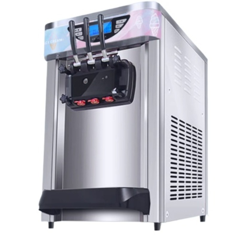 ماكينة آيس كريم ناعم تجارية أو - مراجعة Commercial Ice Maker وسعره
